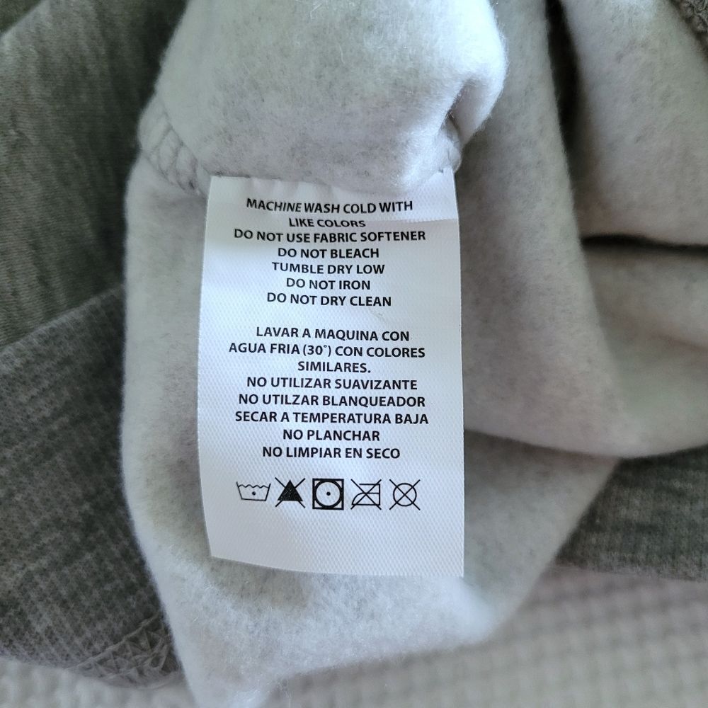 bebe Sport⛹️ Heather Gray Rhinestud Logo Hoodie - NWT - Picture 9 of 16
